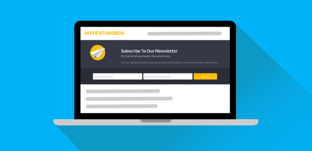 How to Create an Optin Feature Box Step-by-Step (with Examples)