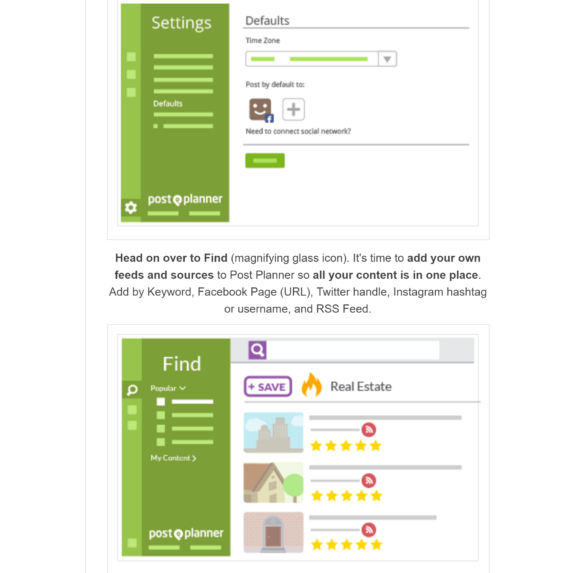postplanner welcome email 2 - OptinMonster welcome emails postplanner