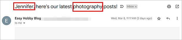 personalized-subject-line - OptinMonster